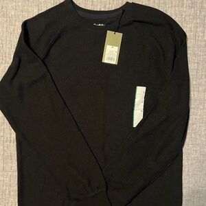 NWT, GOODFELLOW MENS BLACK THERMAL SIZE M